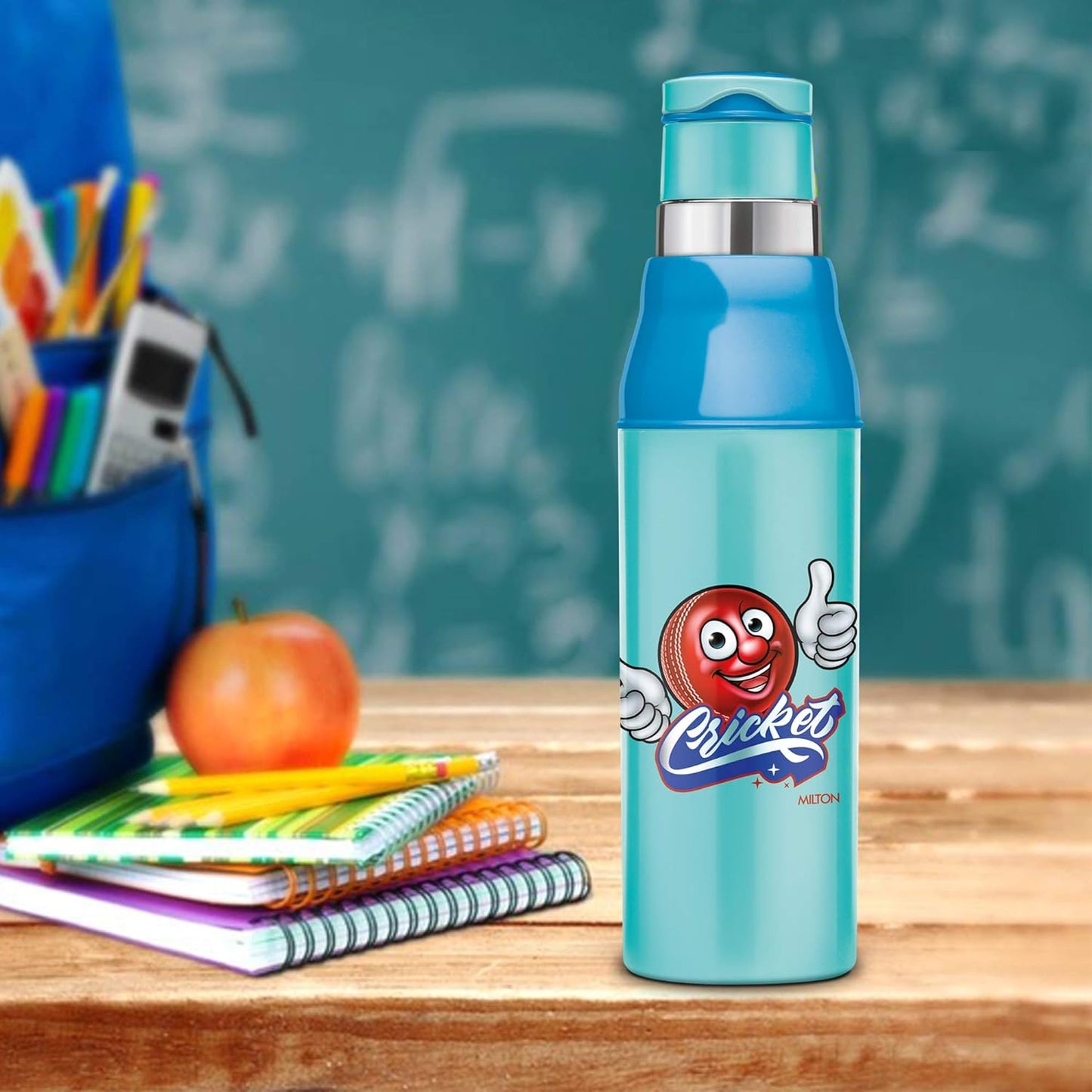 Milton Kool Steelight Insulated School Kids Bottle with Inner Steel, 900ml