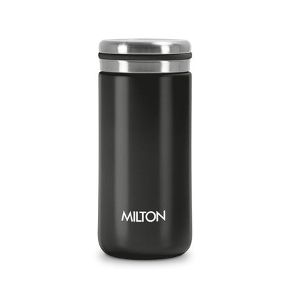 Milton Shiny Thermosteel Insulated Water Bottle, 200ml Hot and Cold