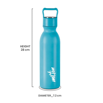 Milton Alice Thermosteel Water Bottle, Hot and Cold 24 Hours, Rust Proof and easy to carry