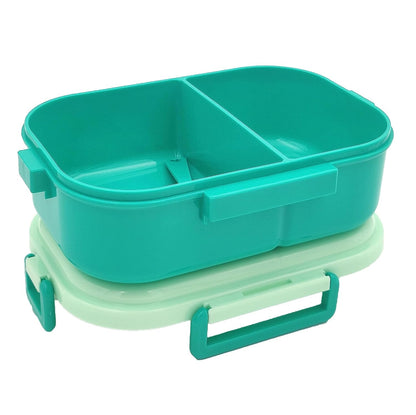 Senso Champs Kids Lunch Box Leak Proof, Air Right, Unbreakable, Food Grade Plastic, 2 Compartment with Spoon