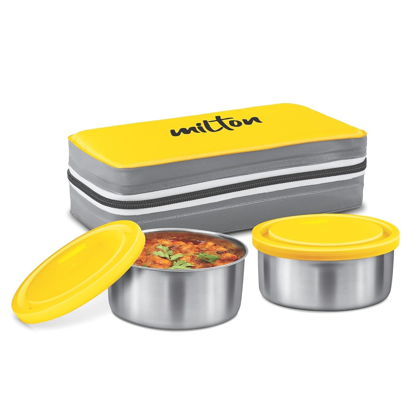 New Mini Lunch Insulated Tiffin, Set of 2, (280 ml Each)