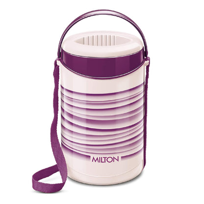 Milton Econa 4 Stainless Steel Lunch Box, Thermoware Insulated Leak Proof Tiffin Box