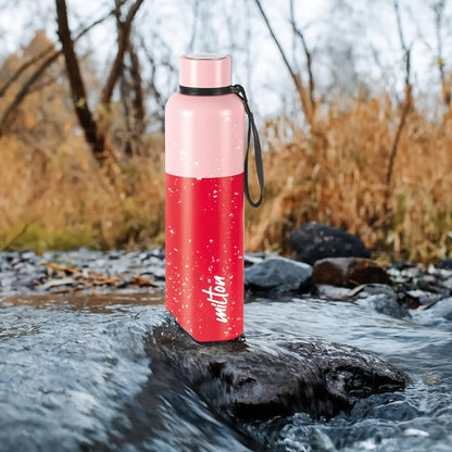 Milton Ancy Thermosteel Water Bottle,24 Hours Hot and Cold, Rust Proof - GMARTSHOPY