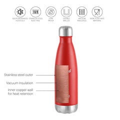 Duro Swift Stainless steel Water Bottle, 750ml, Hot & Hot 24 hours