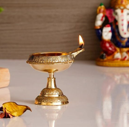 Pooja Diya Brass