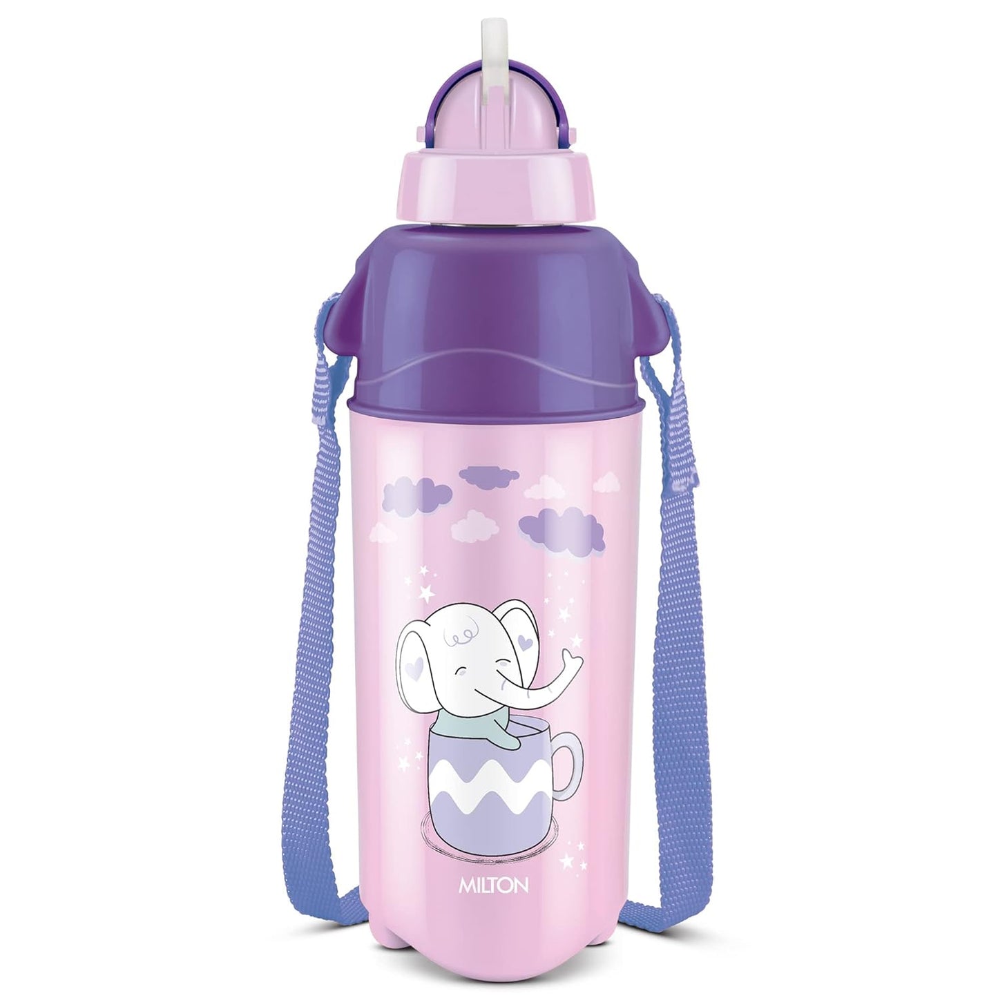 Milton Kool Trendy, Kids water Bottle, Leak Proof, BPA & Lead Free Plastic Insulated Kids Water Bottle