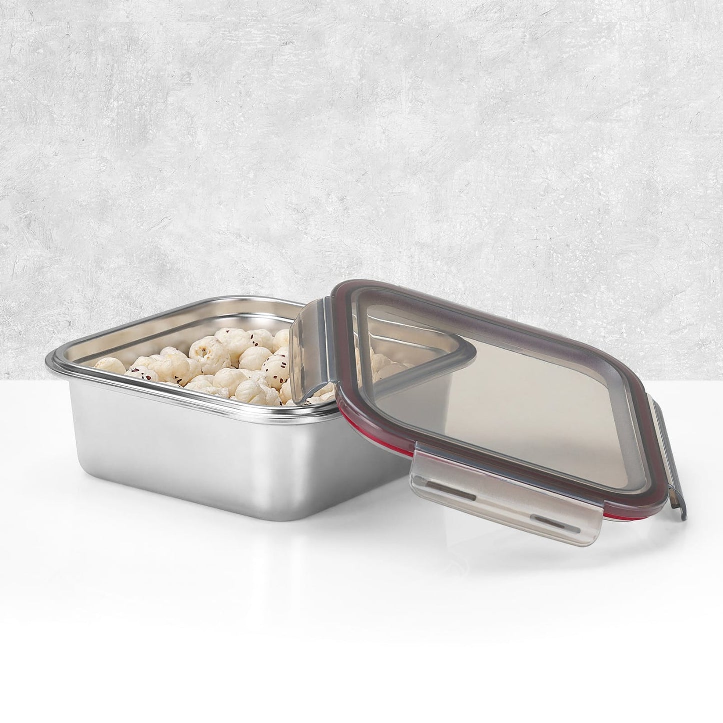 Milton Steel Lock & Store Container, Stainless Steel BPA Free and Food Grade