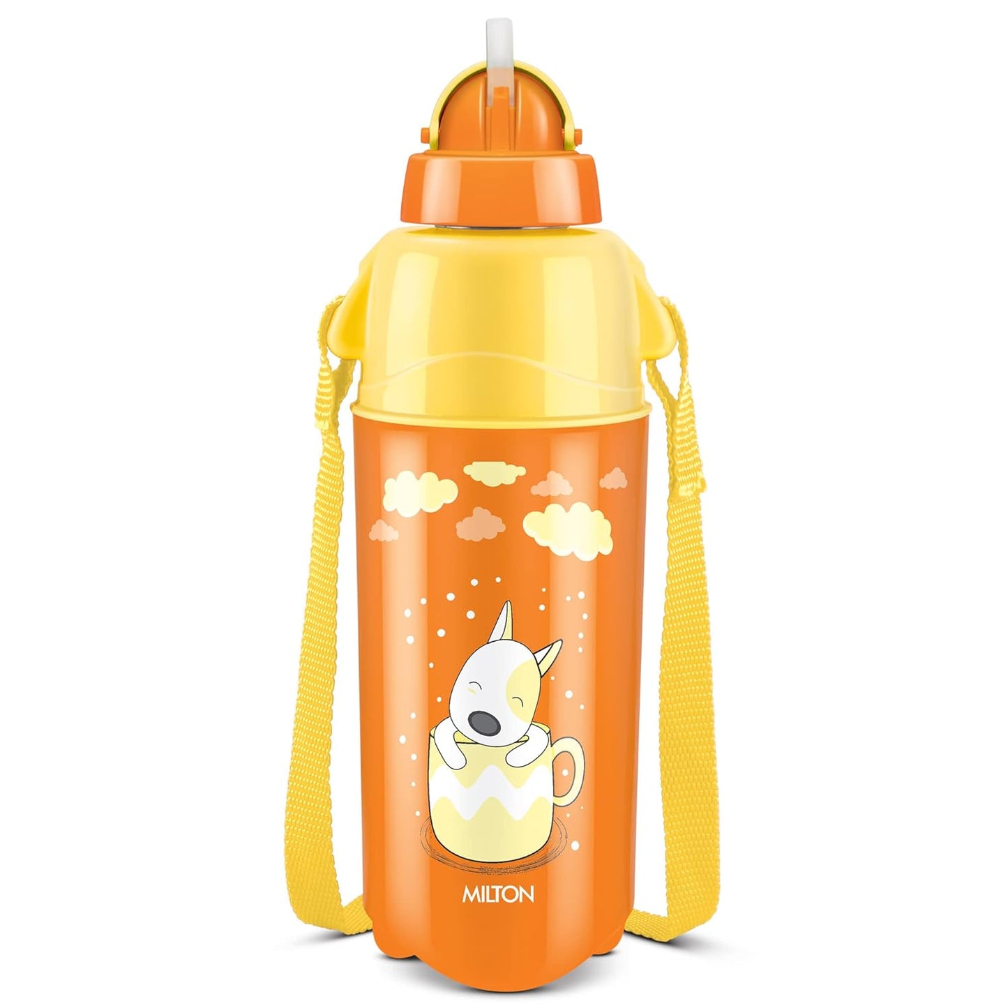 Milton Kool Trendy, Kids water Bottle, Leak Proof, BPA & Lead Free Plastic Insulated Kids Water Bottle