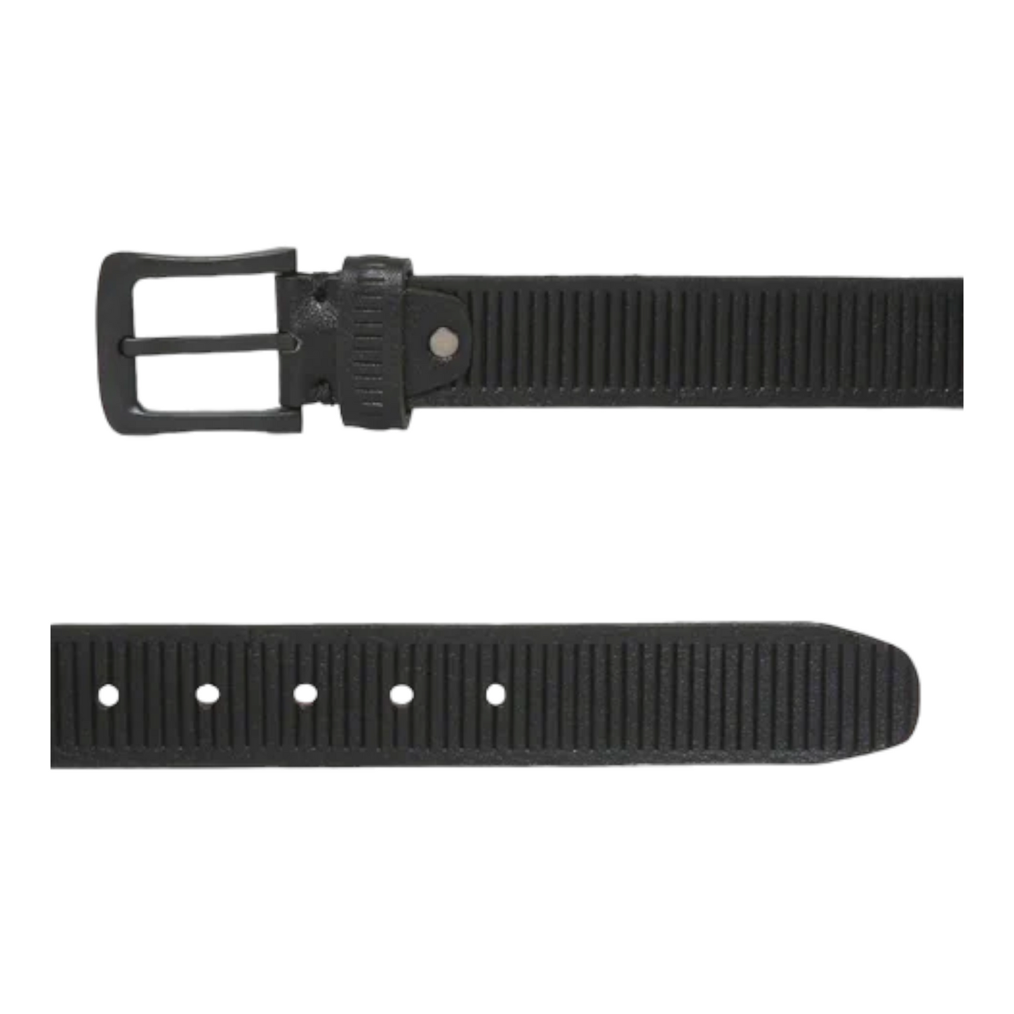 Genuine Leather Belt for Men's Leather Belt Denim Belt Black- 82cm