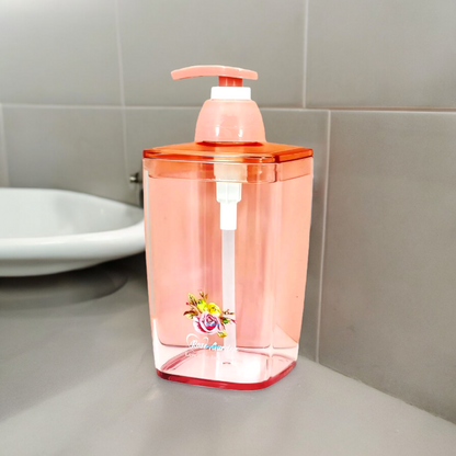 Rose Garden Liquid Soap and Shampoo Dispenser