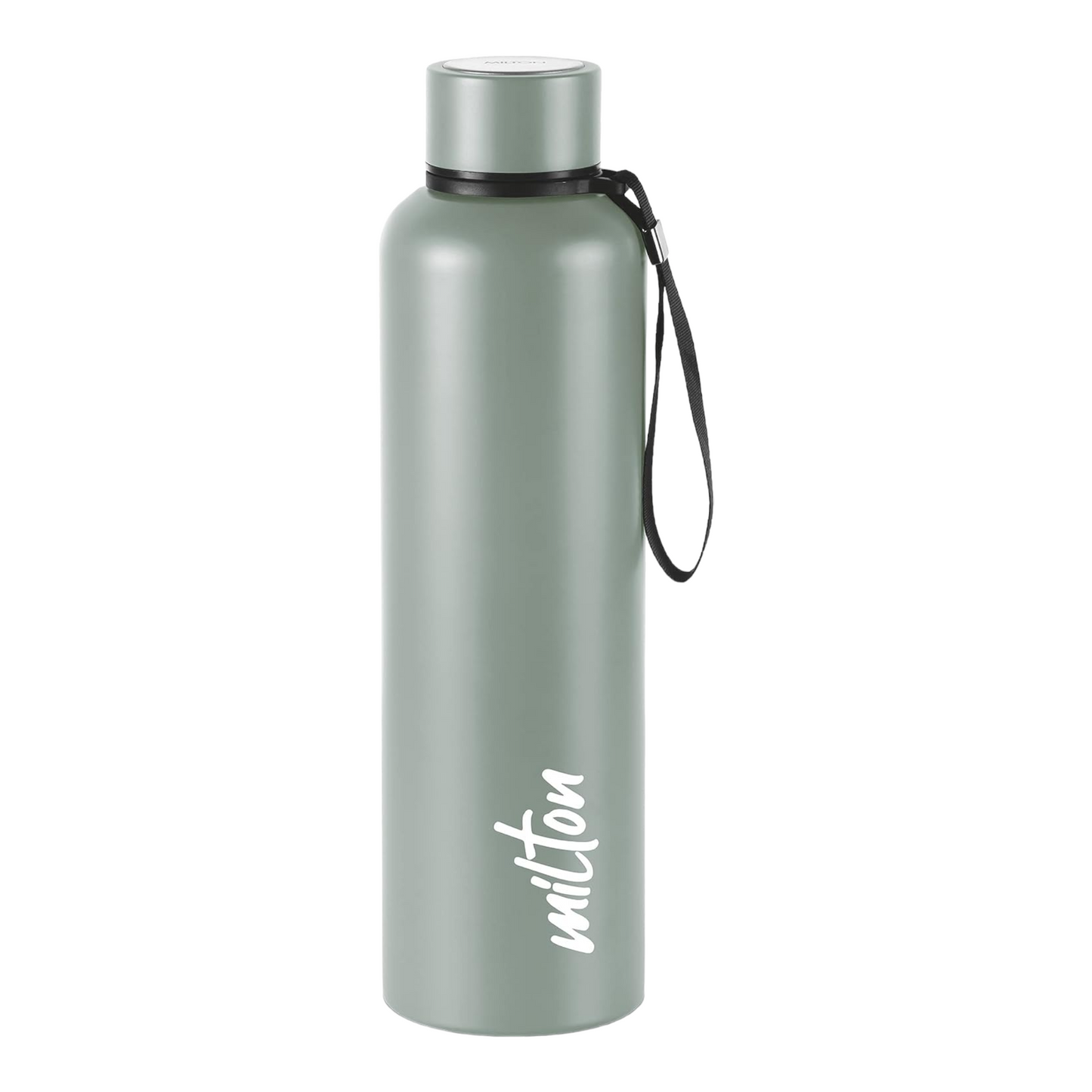 Milton Aura Thermosteel Water Bottle, 1000ml, 24 Hours Hot and Cold, Easy to Carry, Rust & Leak Proof