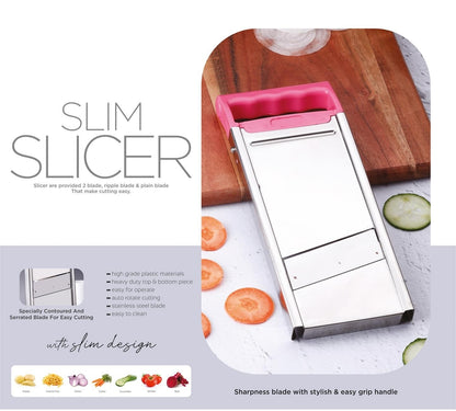 Senso Slim Slicer Stainless Steel Blade with stylish & easy grip handle