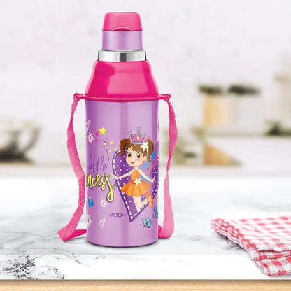 Milton Kool Steelight Steel Thermoware Kids Water Bottle, Insulated Inner Steel 400ml