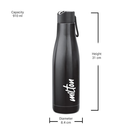 Milton Fame 1000ml Thermosteel Vacuum Insulated Stainless Steel 24 Hours Hot and Cold Water Bottle