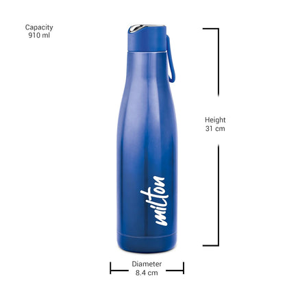 Milton Fame 1000ml Thermosteel Vacuum Insulated Stainless Steel 24 Hours Hot and Cold Water Bottle